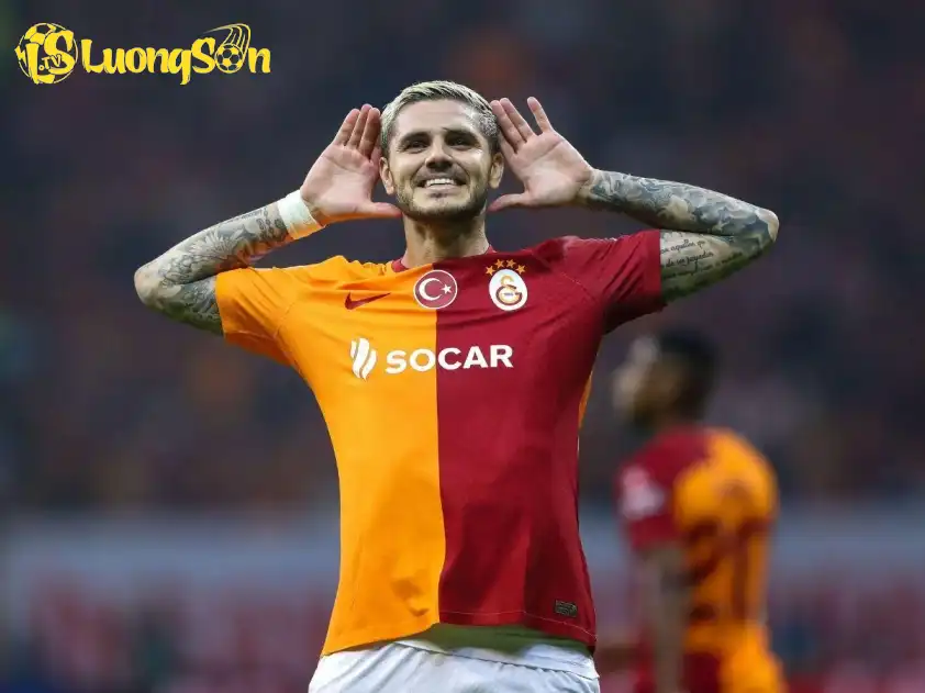 Icardi đang lĩnh xướng hàng công của Galatasaray
